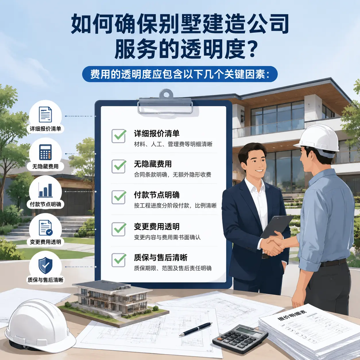 在 黔西南 如何确保别墅建造公司服务的透明度？