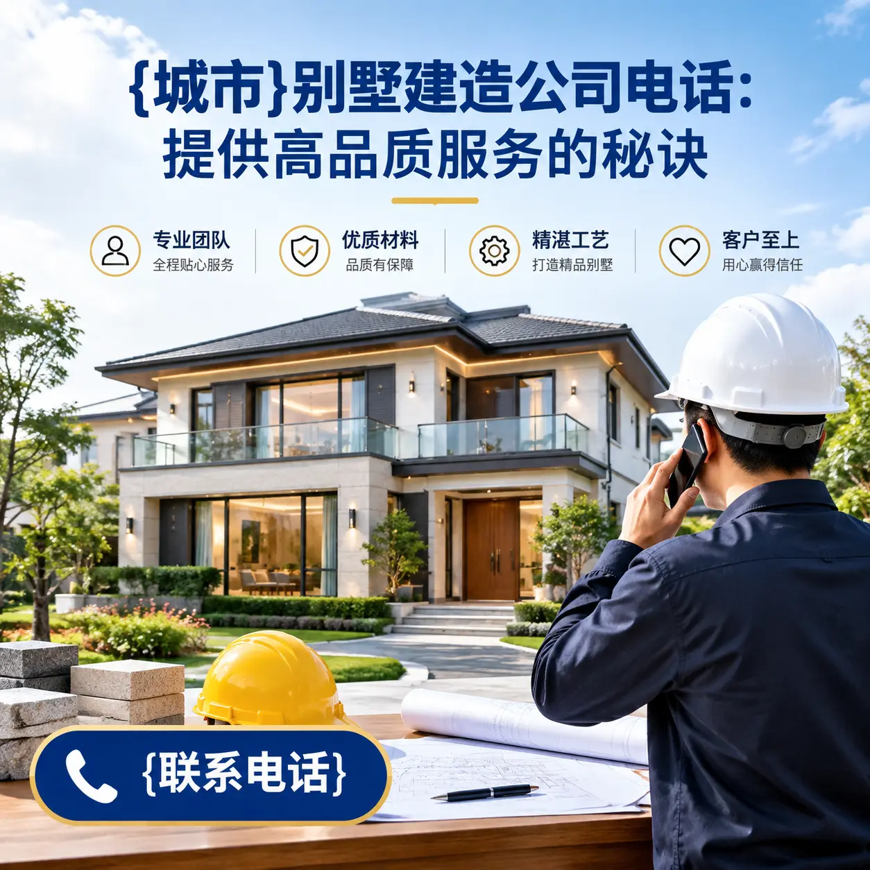 黔西南别墅建造公司电话：提供高品质服务的秘诀