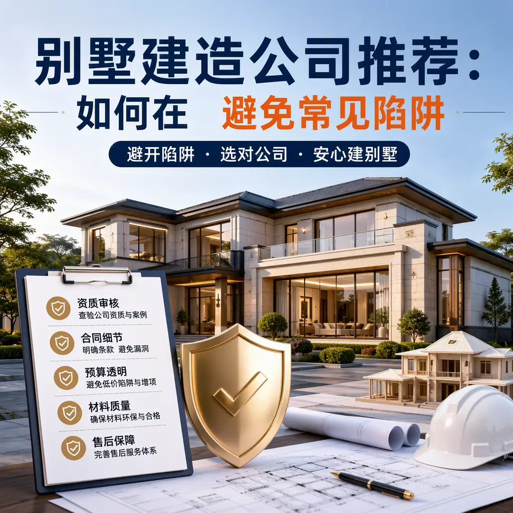 别墅建造公司推荐：如何在 黔西南 避免常见陷阱