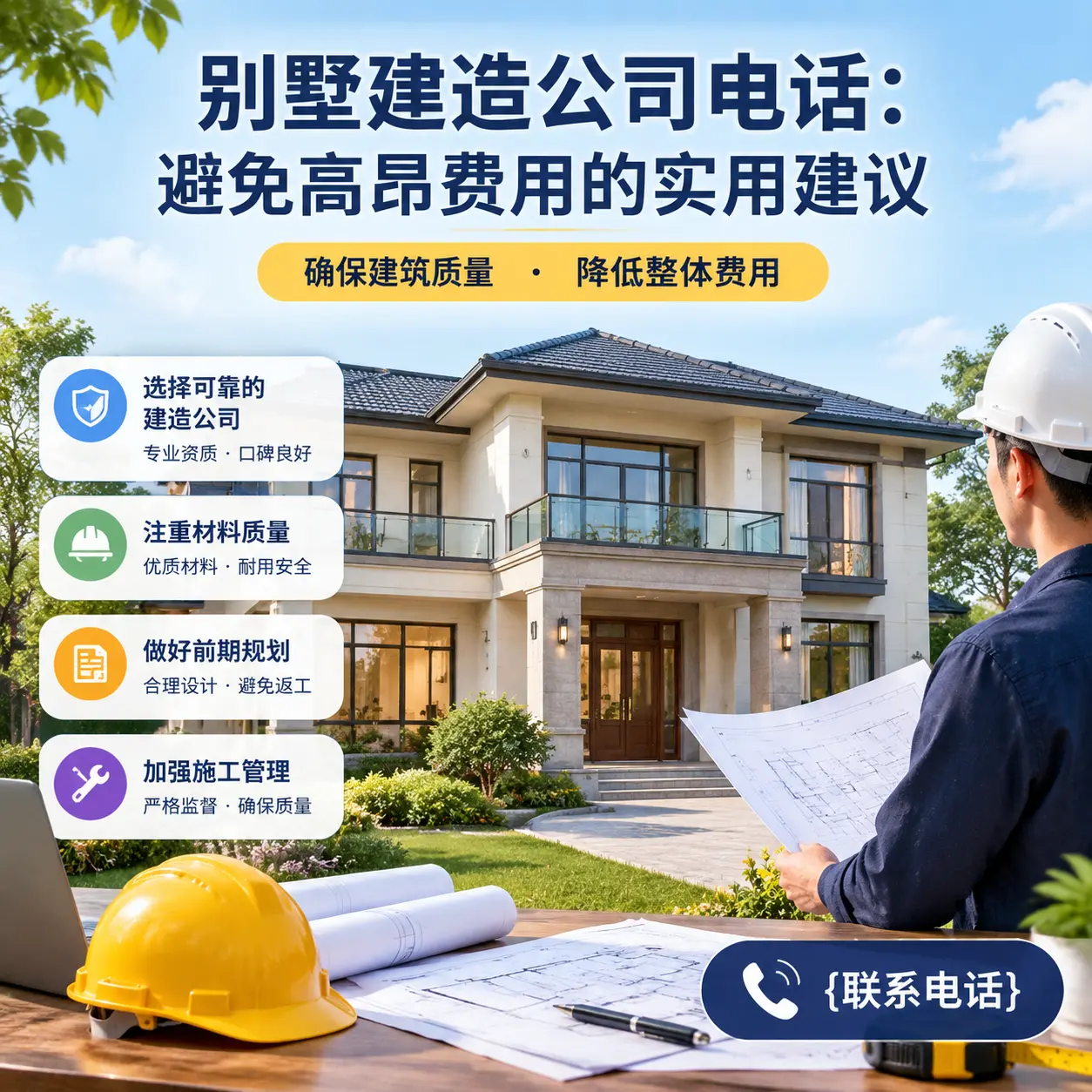 黔西南别墅建造公司电话：避免高昂费用的实用建议