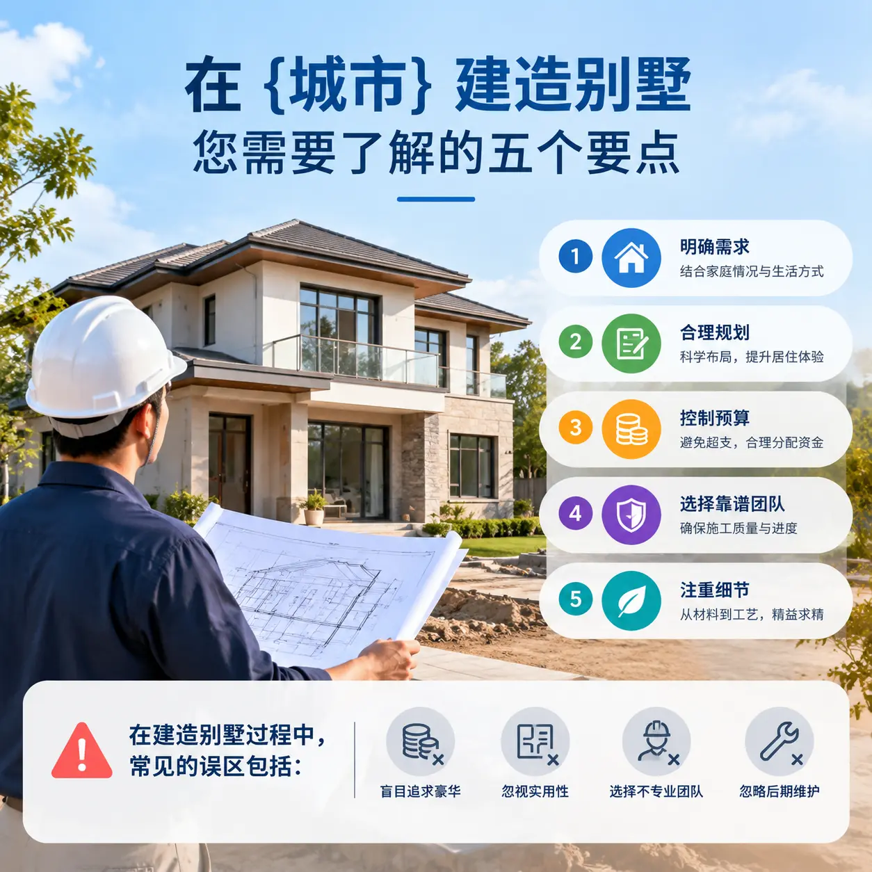 在 黔西南 建造别墅,您需要了解的五个要点