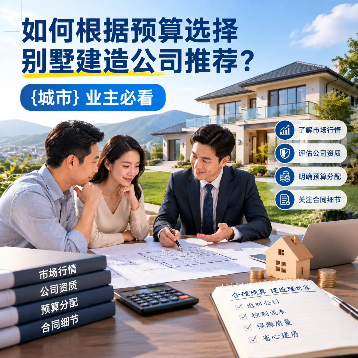 如何根据预算选择别墅建造公司推荐？ 黔西南 业主必看