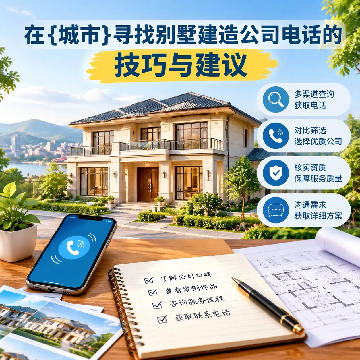 在黔西南寻找别墅建造公司电话的技巧与建议