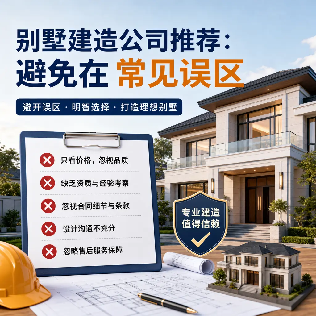 别墅建造公司推荐:避免在 黔西南 的常见误区